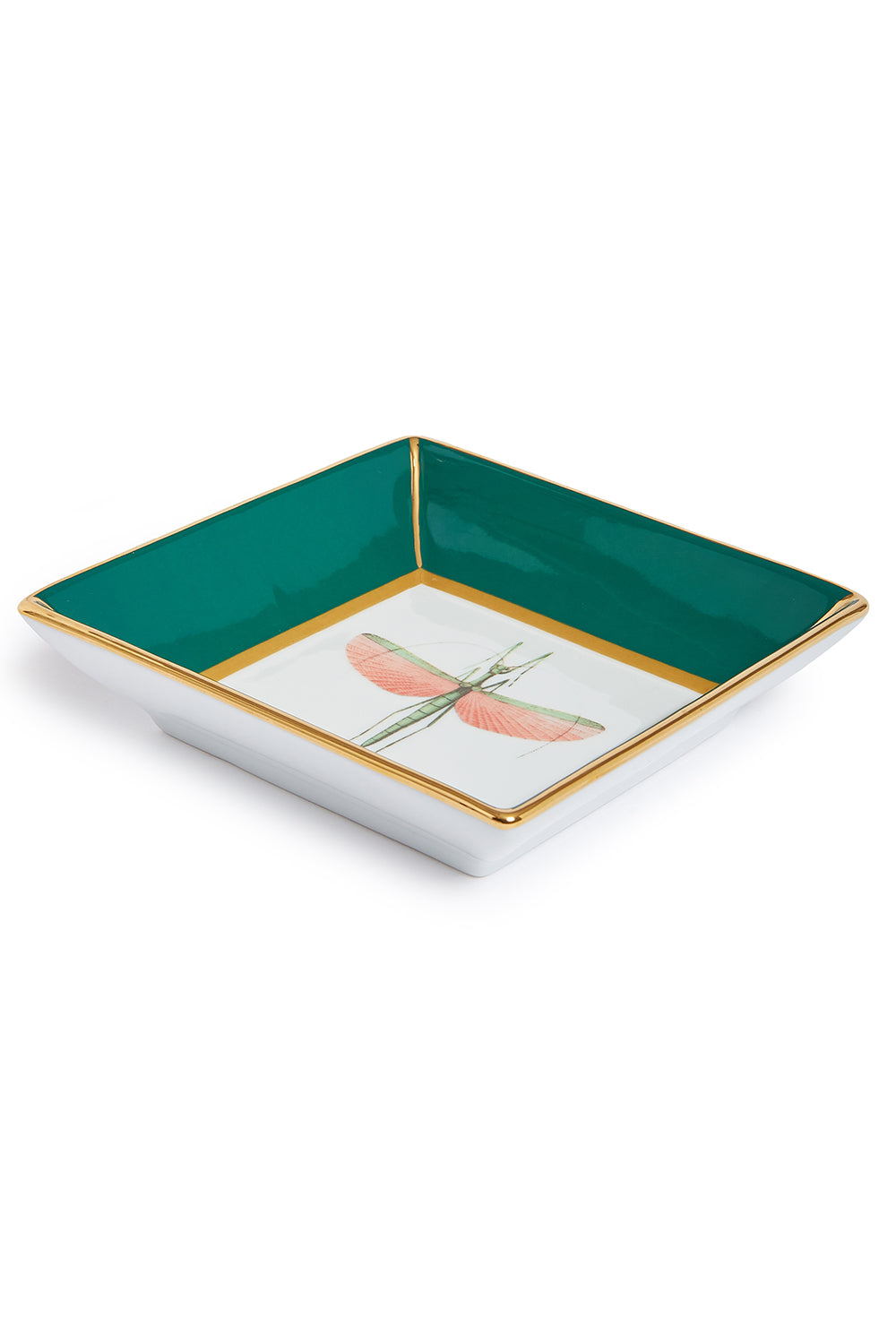 LA DOUBLEJ-Trinket Tray - Libellula Green-LIBELLUL