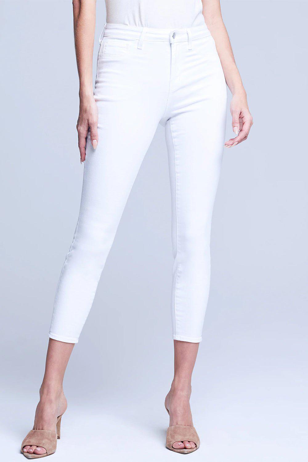 L'AGENCE-Margot Skinny Jean - Blanc-