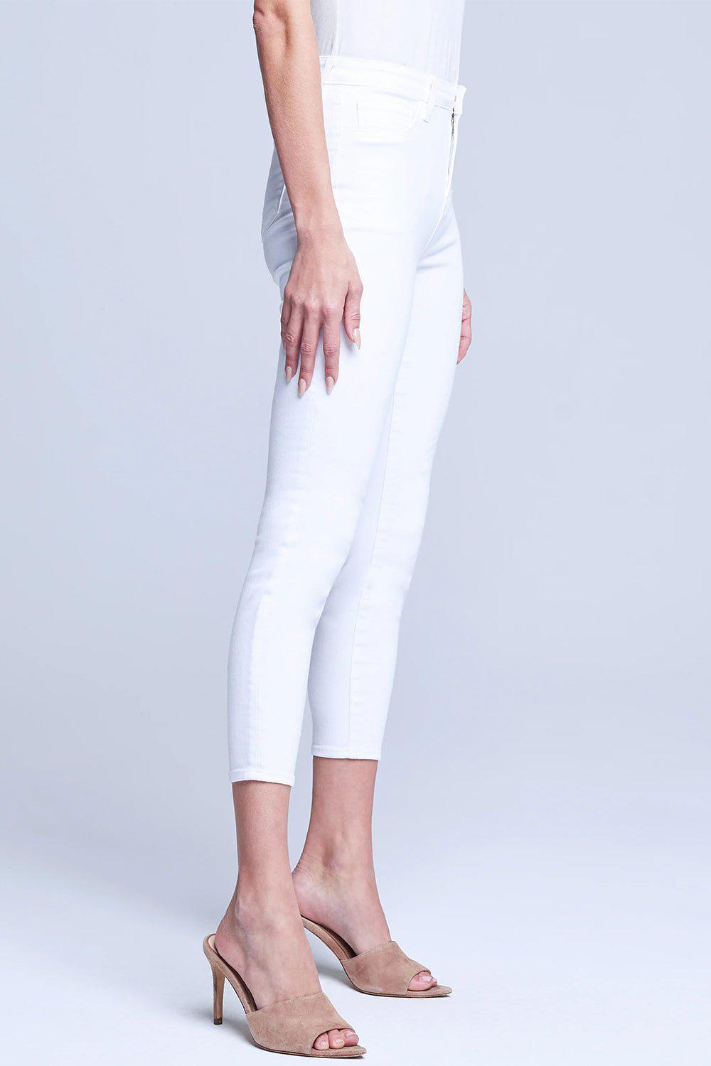 L'AGENCE-Margot Skinny Jean - Blanc-