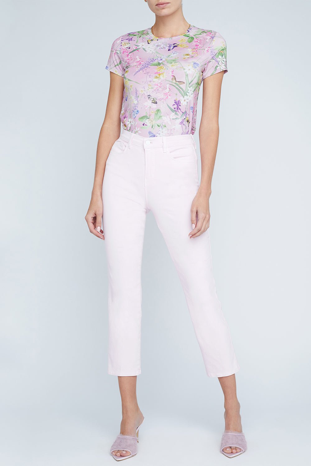 L'AGENCE-Alexia Pant - Lilac Snow-