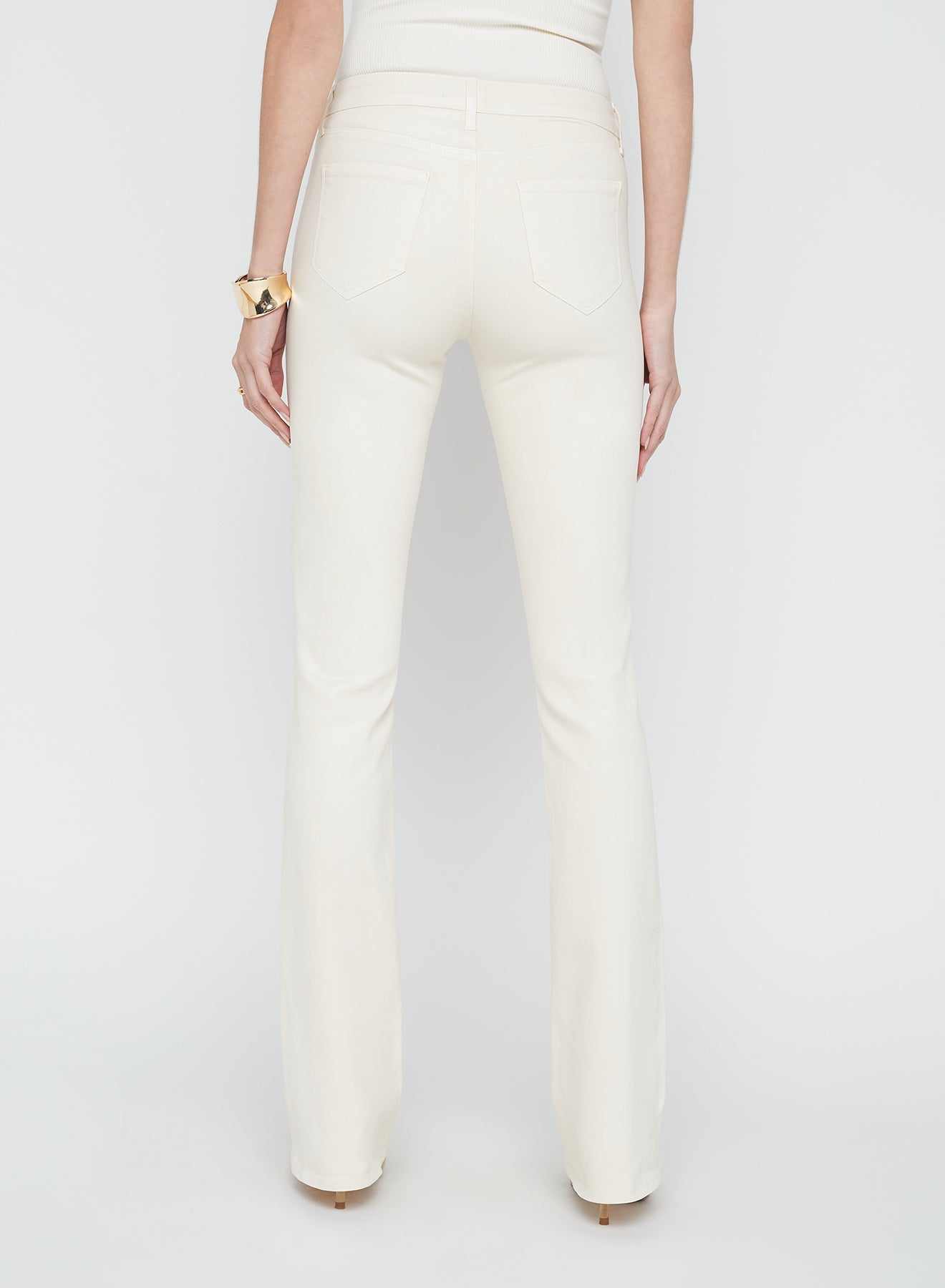 SELMA HIGH RISE PANT-FRENCH VANILLA-26-CLOTHINGPANTSLIM FIT-L'AGENCE