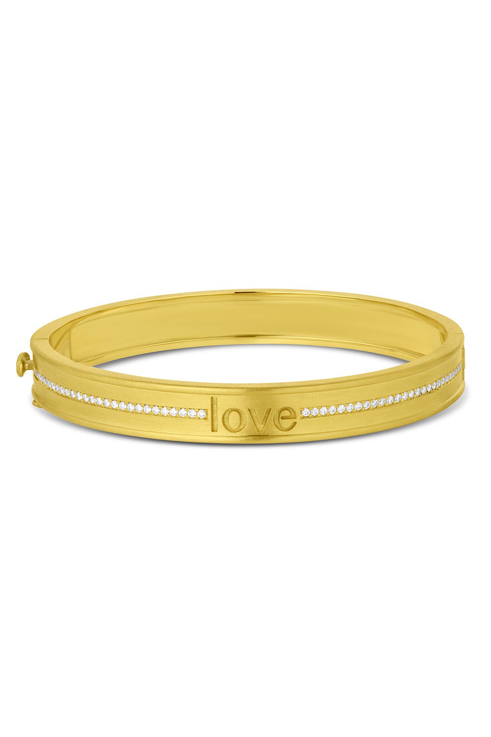 LEIGH MAXWELL-Amani Diamond Love Bracelet-YELLOW GOLD