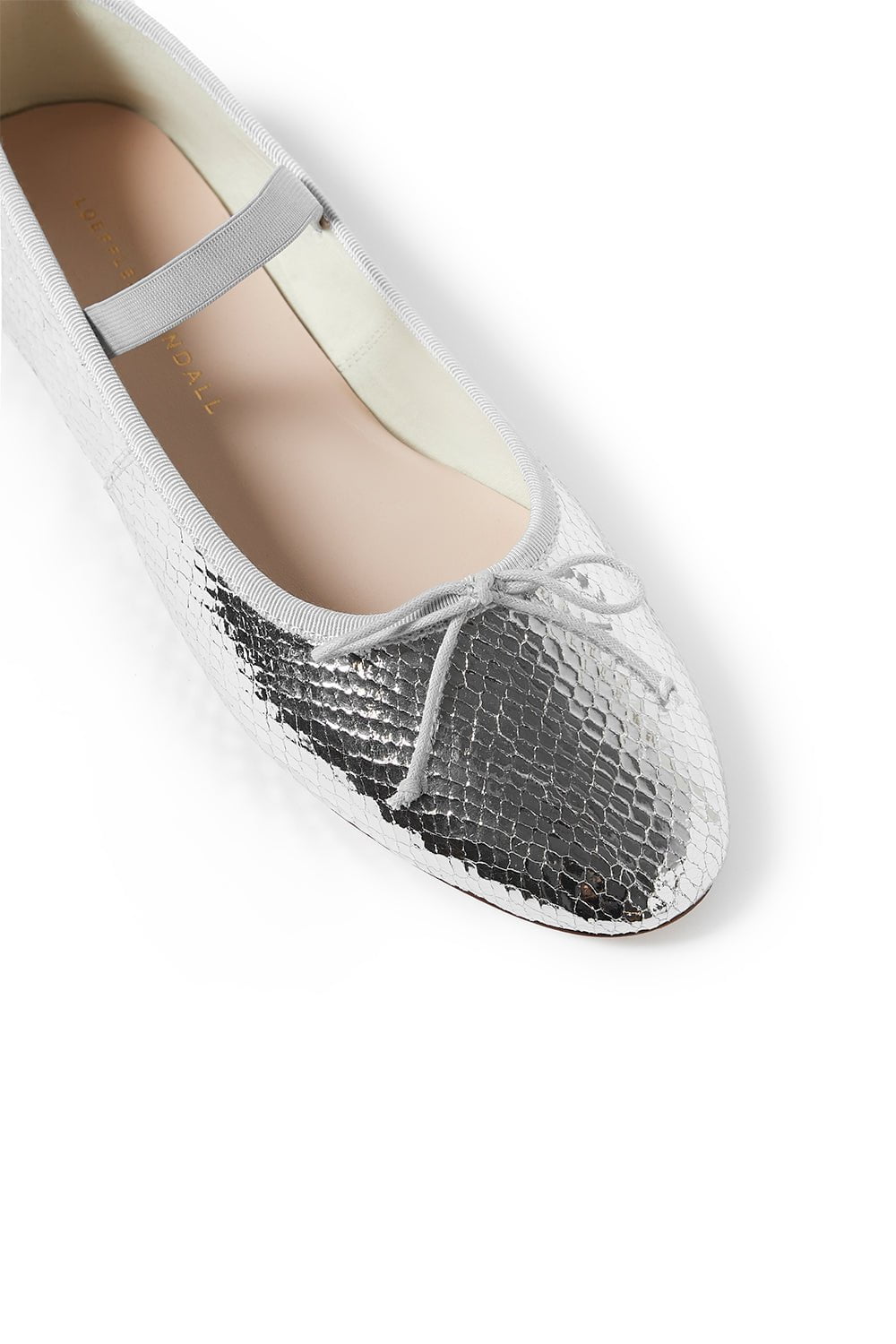 LOEFFLER RANDALL-Leonie Flat - Silver-