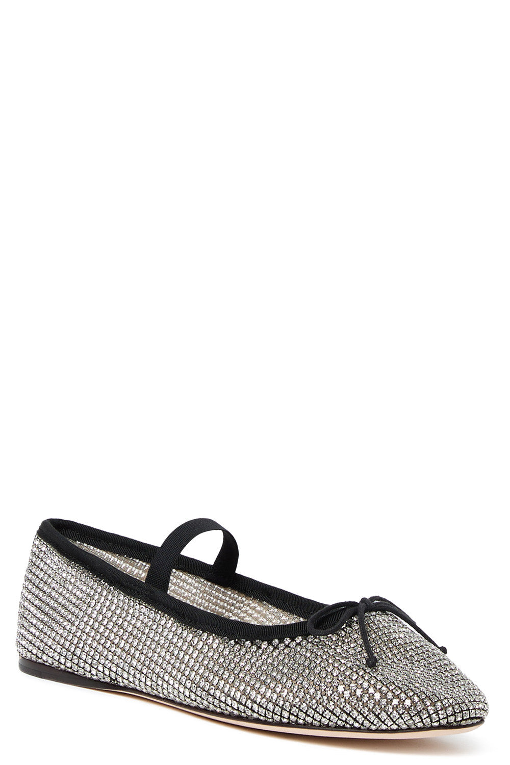 LOEFFLER RANDALL-Leonie Flat - Black Crystal-