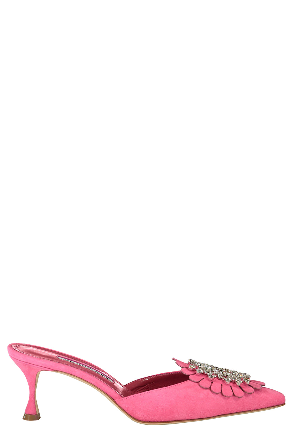 Shog Mule - Bright Pink-BPINK-37-SHOEMULE-MANOLO BLAHNIK