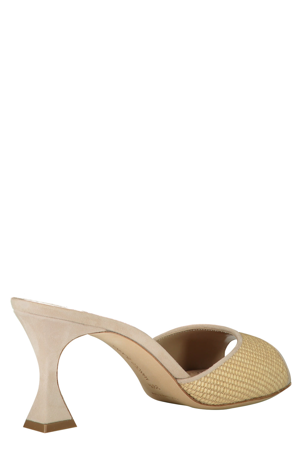 MANOLO BLAHNIK-Jadarona Mules - Dark Cream-