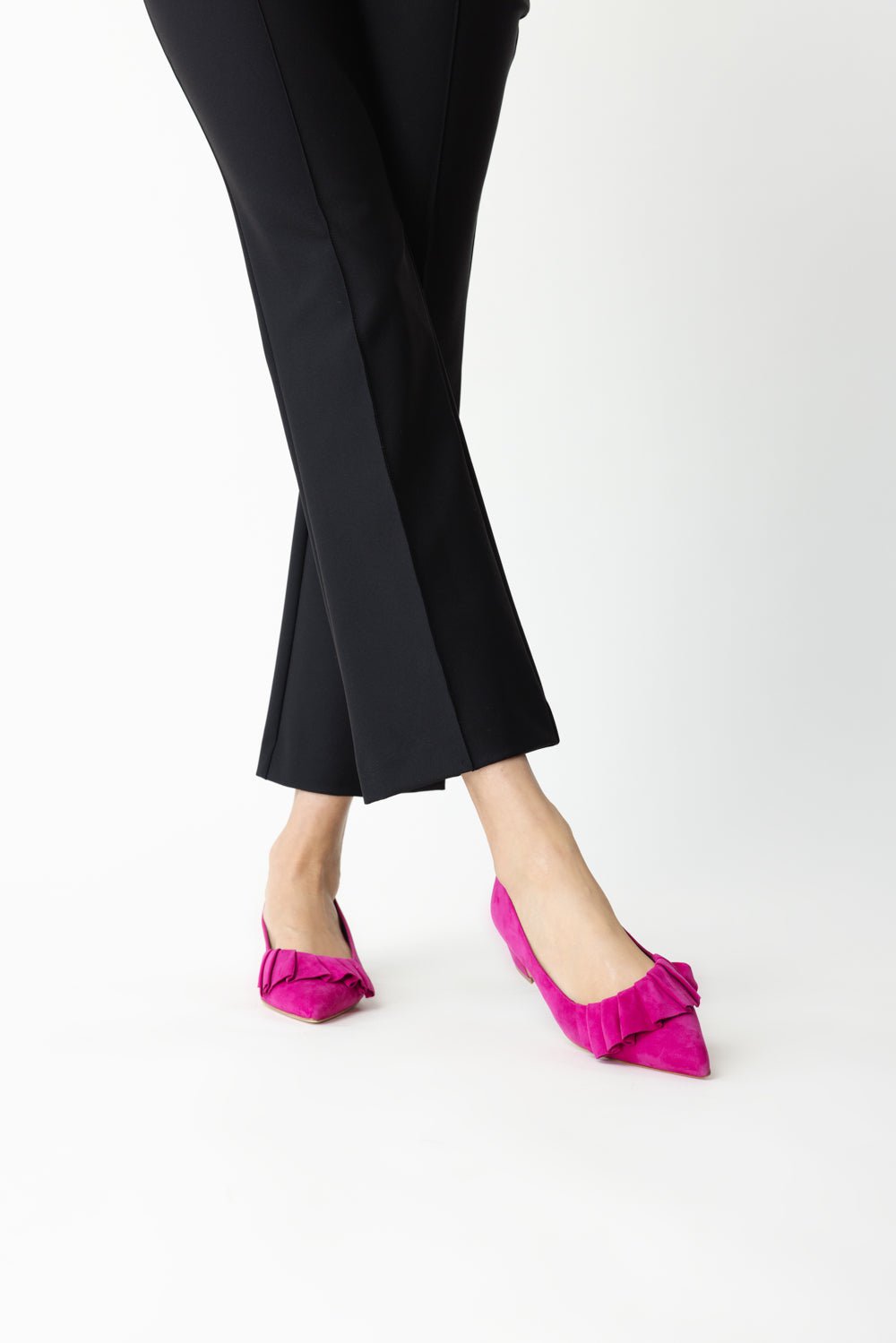 MANOLO BLAHNIK-Newton Loafer 30 - Dark Pink-