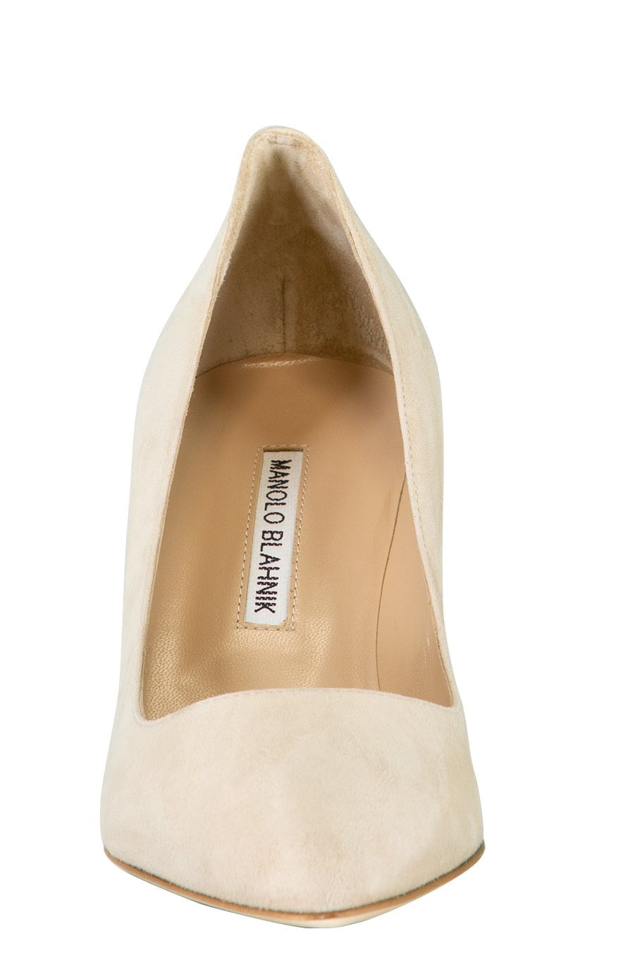 MANOLO BLAHNIK-BB PickTora Pump - Nude-