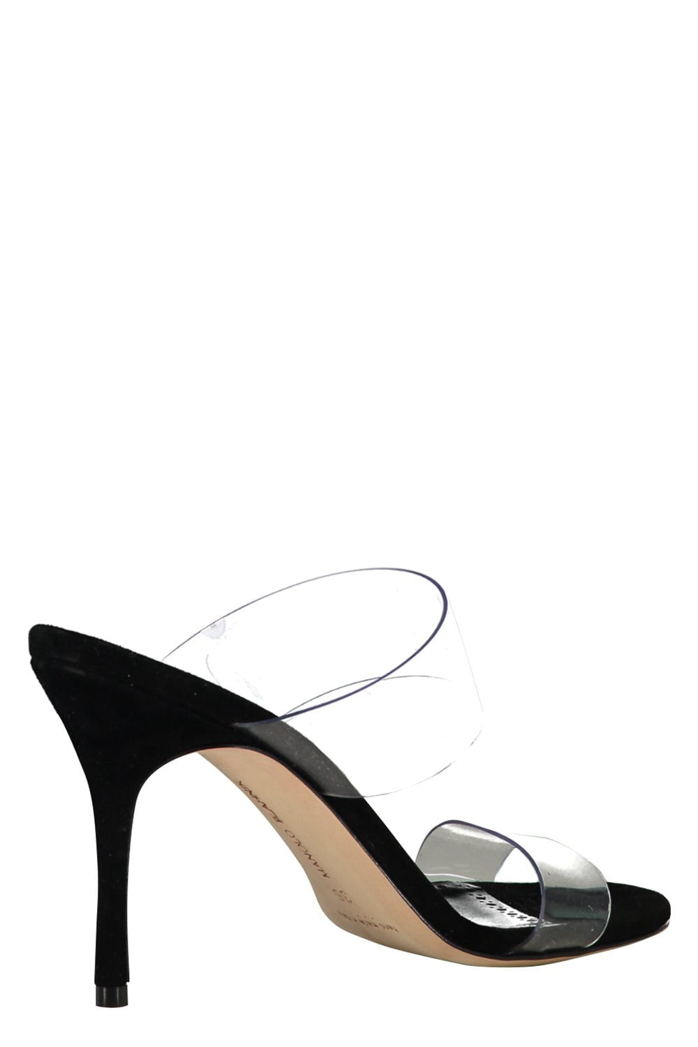 MANOLO BLAHNIK-Scolto Mule - Black-