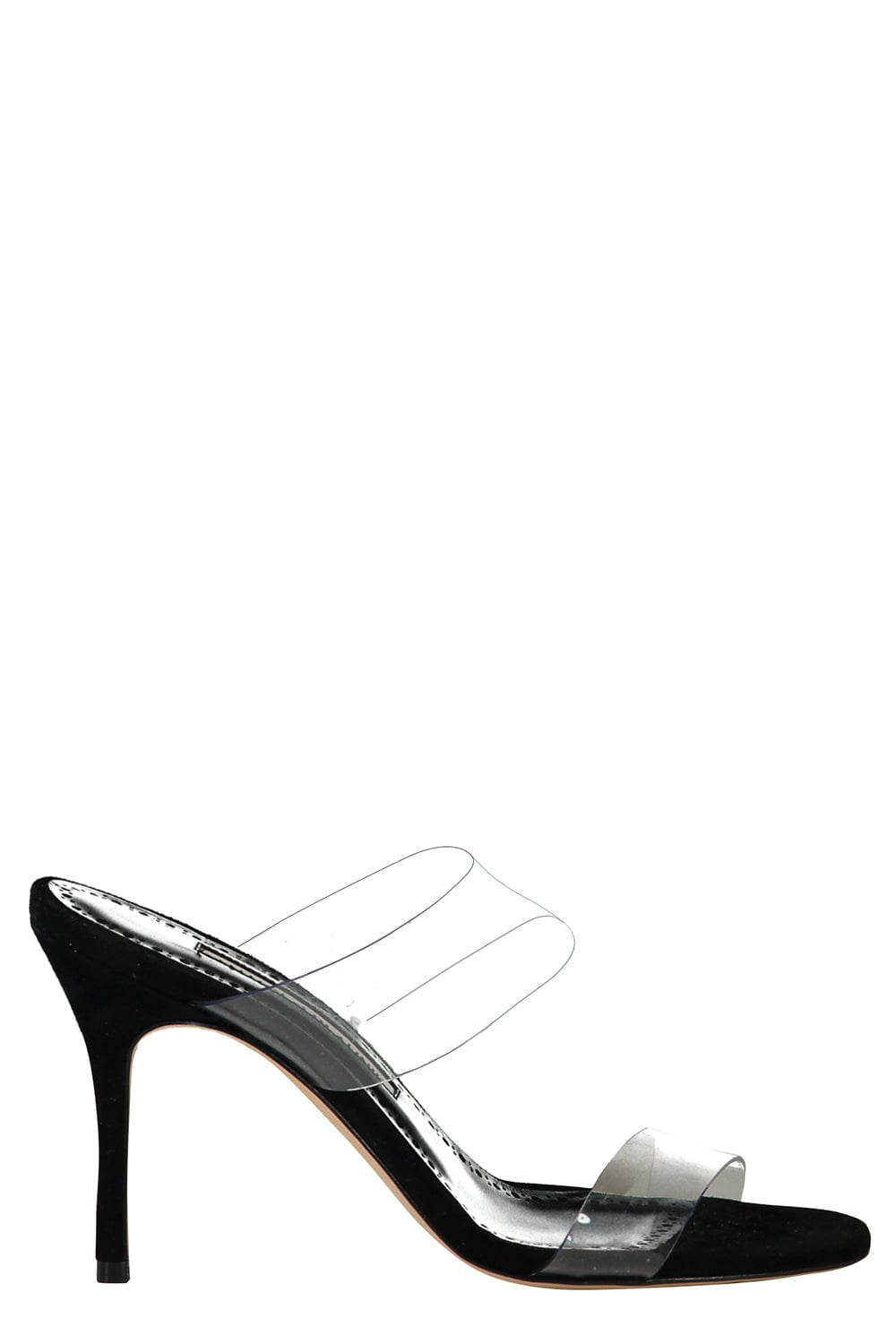 MANOLO BLAHNIK-Scolto Mule - Black-