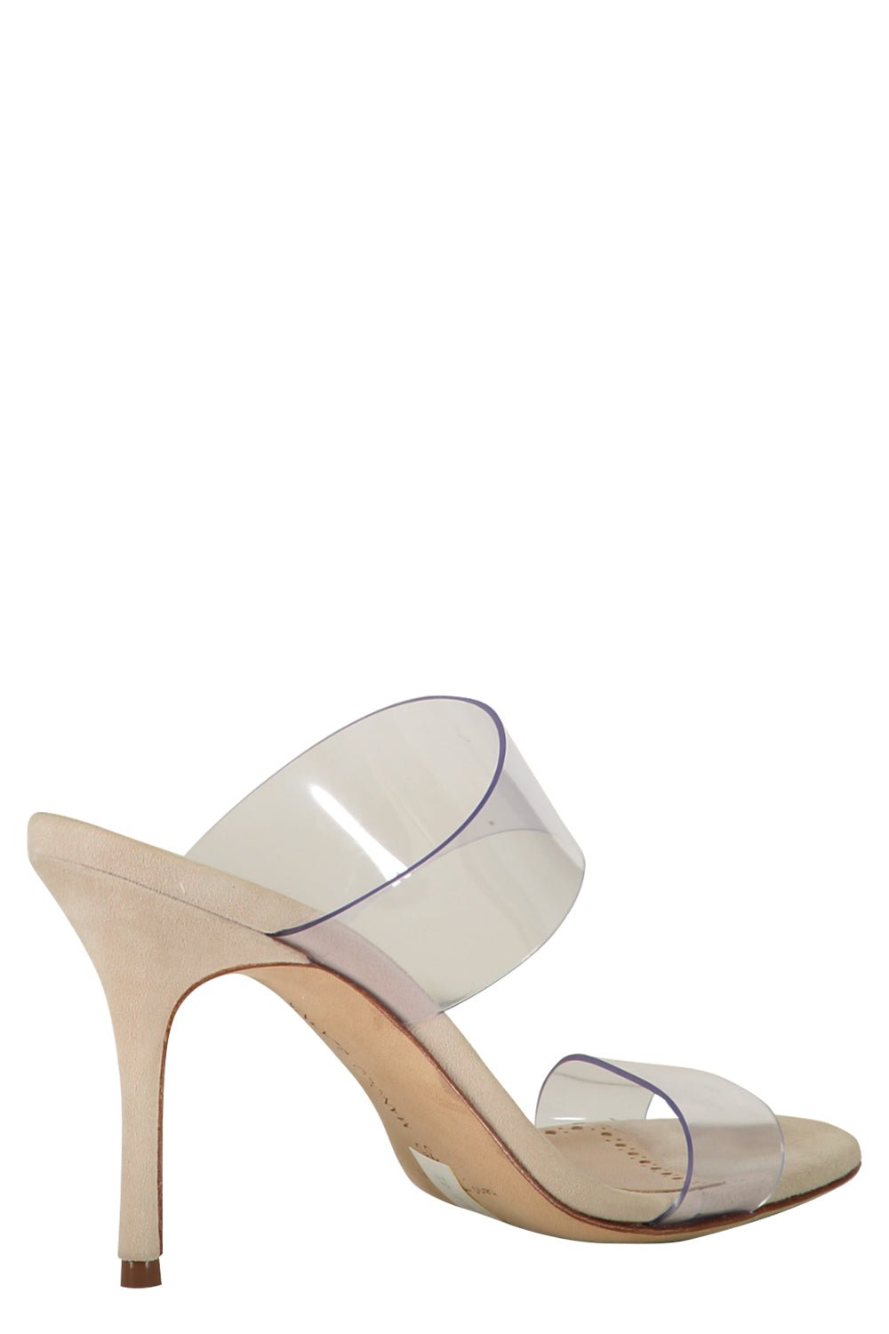 MANOLO BLAHNIK-Scolto Mule - Nude-