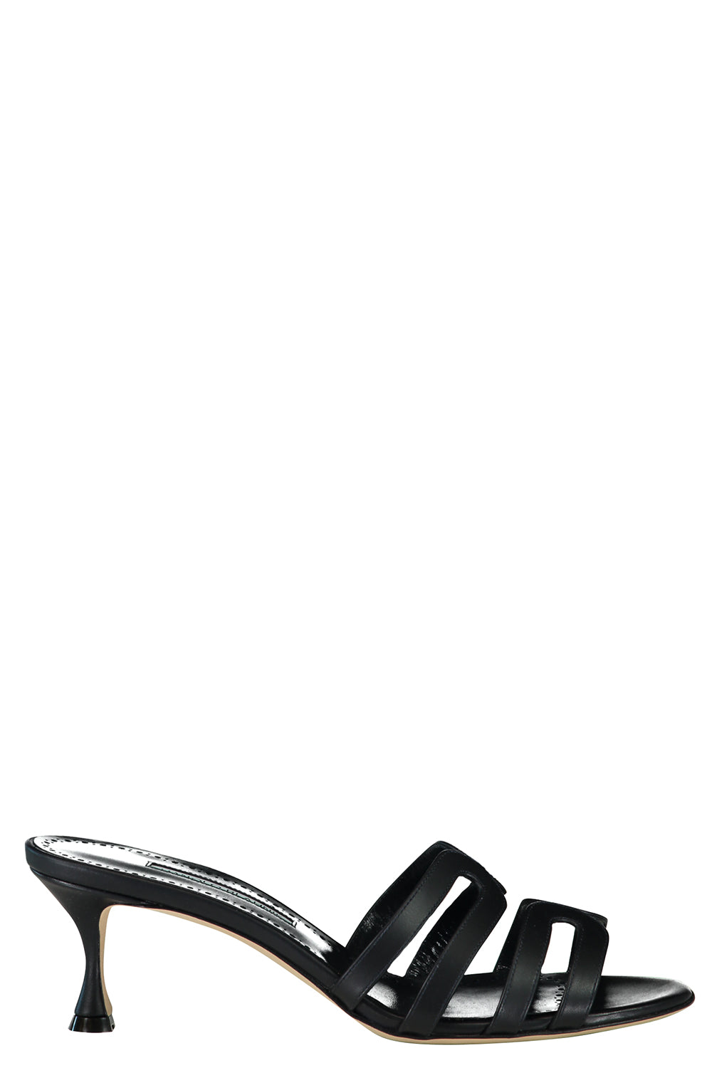 Ahwak Mule - Black-NAVY-36-SHOESANDAL-MANOLO BLAHNIK