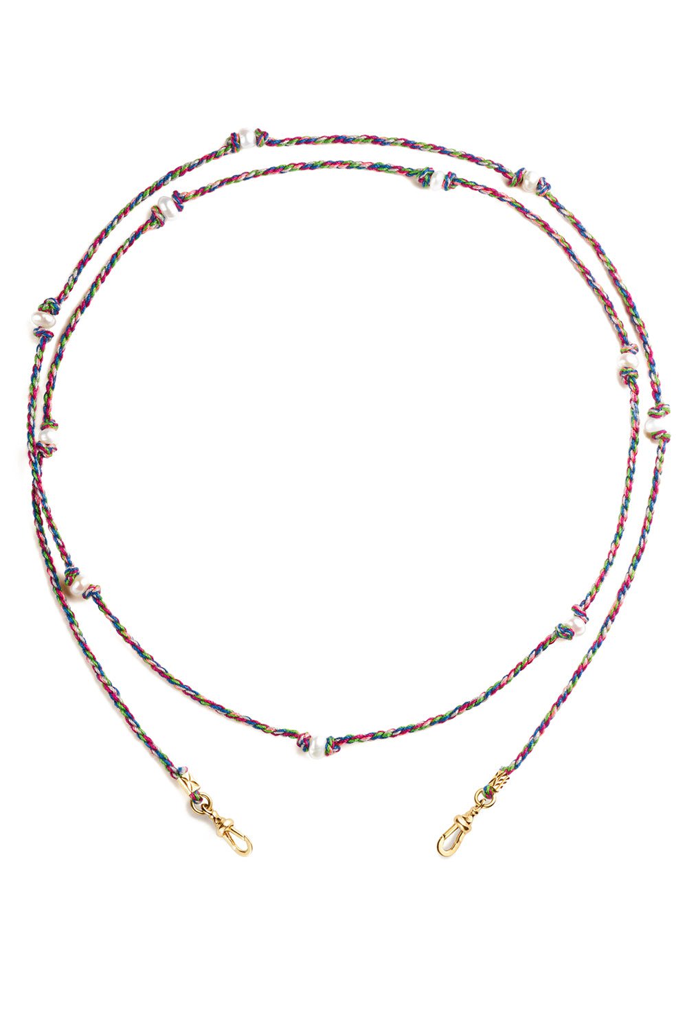 MARIE LICHTENBERG-Mauli Blue Burgundy Chain-