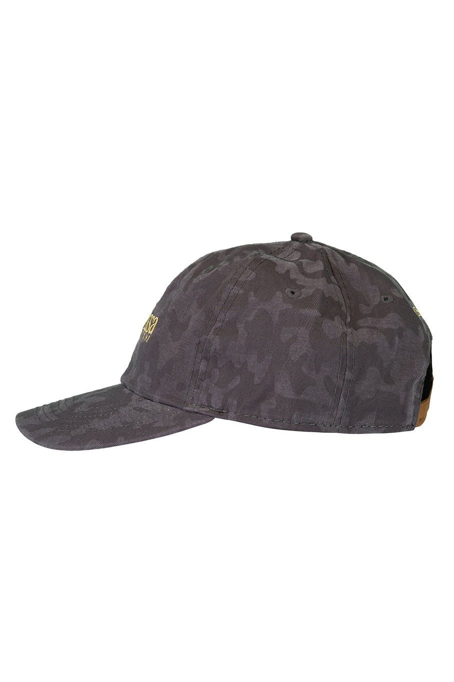 MARISSA COLLECTIONS-Charcoal Camo Hat-CAMO