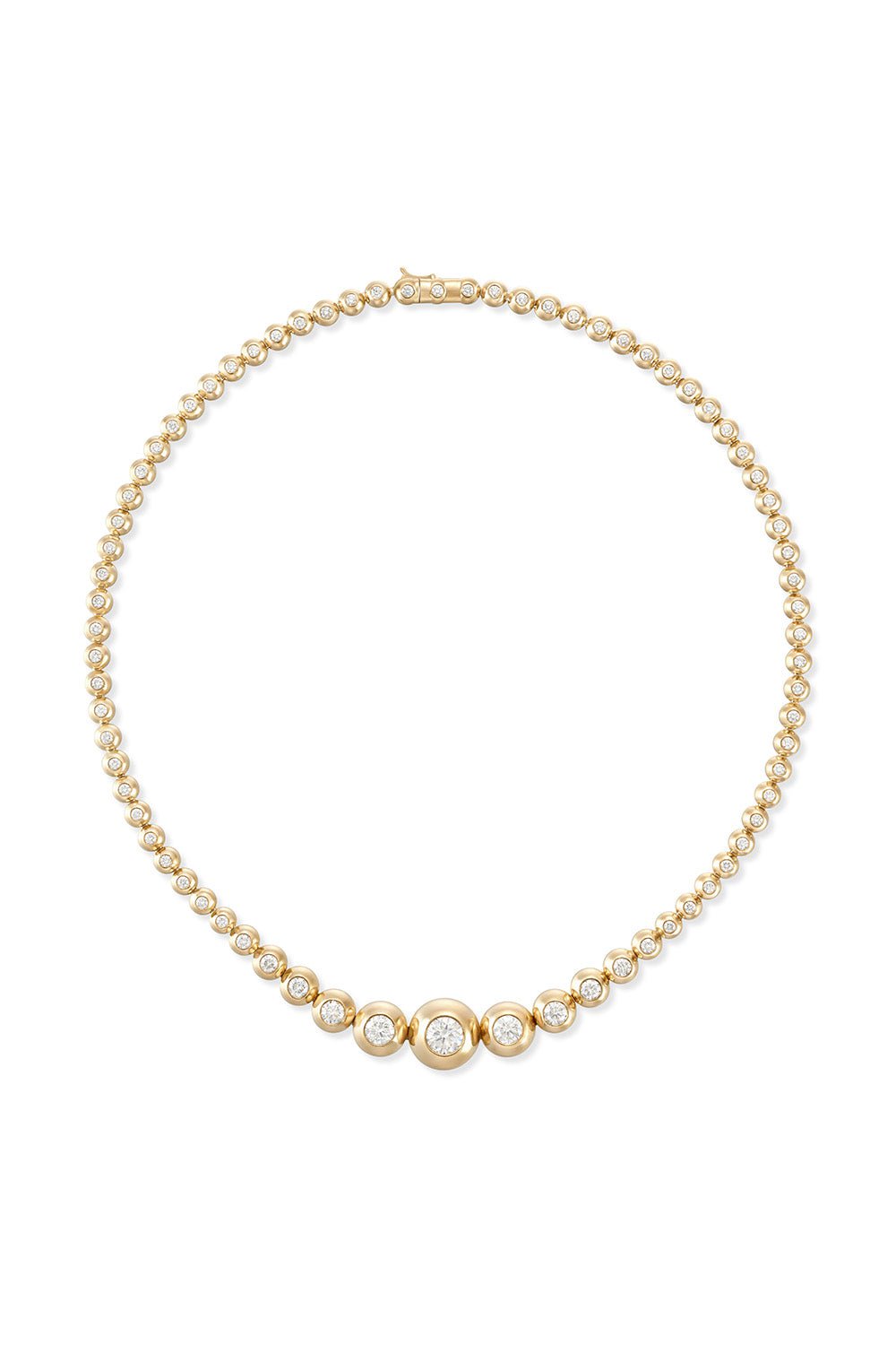 MELISSA KAYE-Audrey Diamond Graduated Necklace-YELLOW GOLD