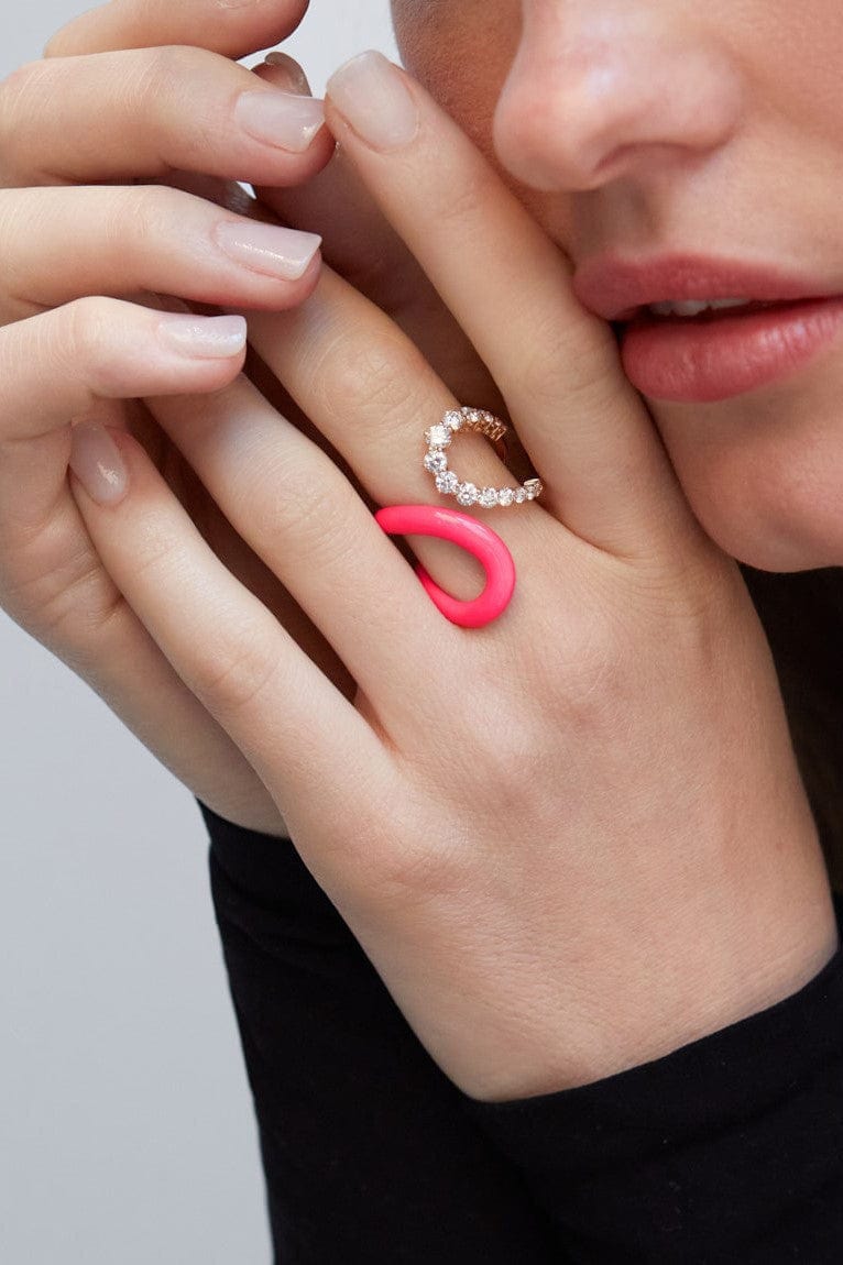 MELISSA KAYE-Marissa Pink Aria Jane Ring-