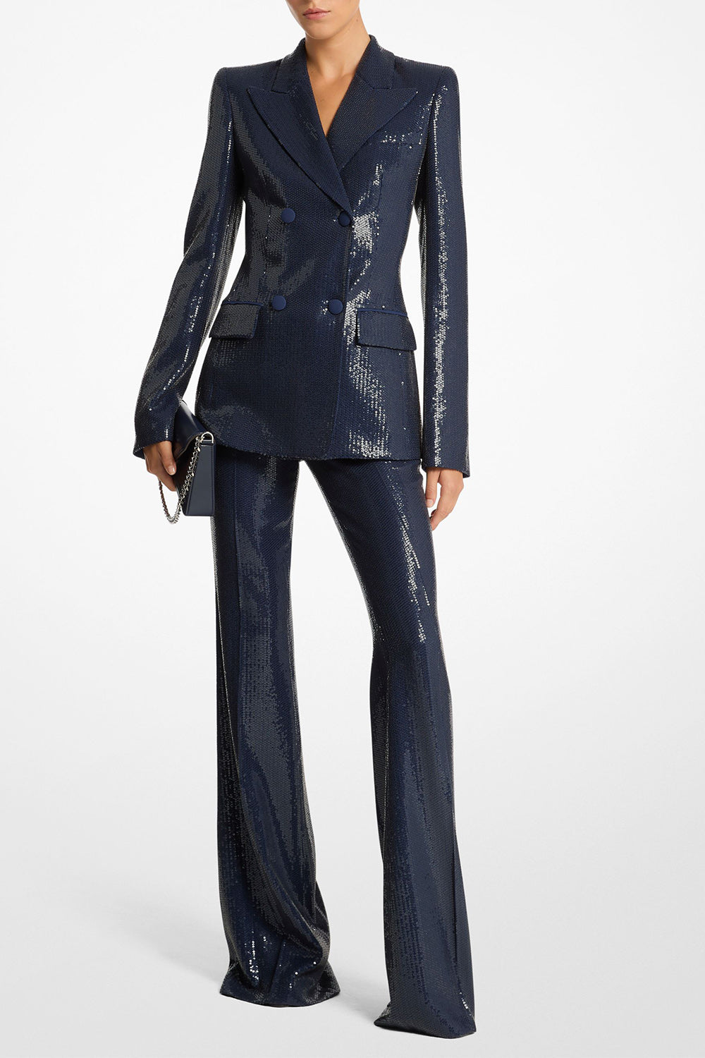 Haylee Trouser - Maritime Sequin-MARITIME-4-CLOTHINGPANTEVENING-MICHAEL KORS