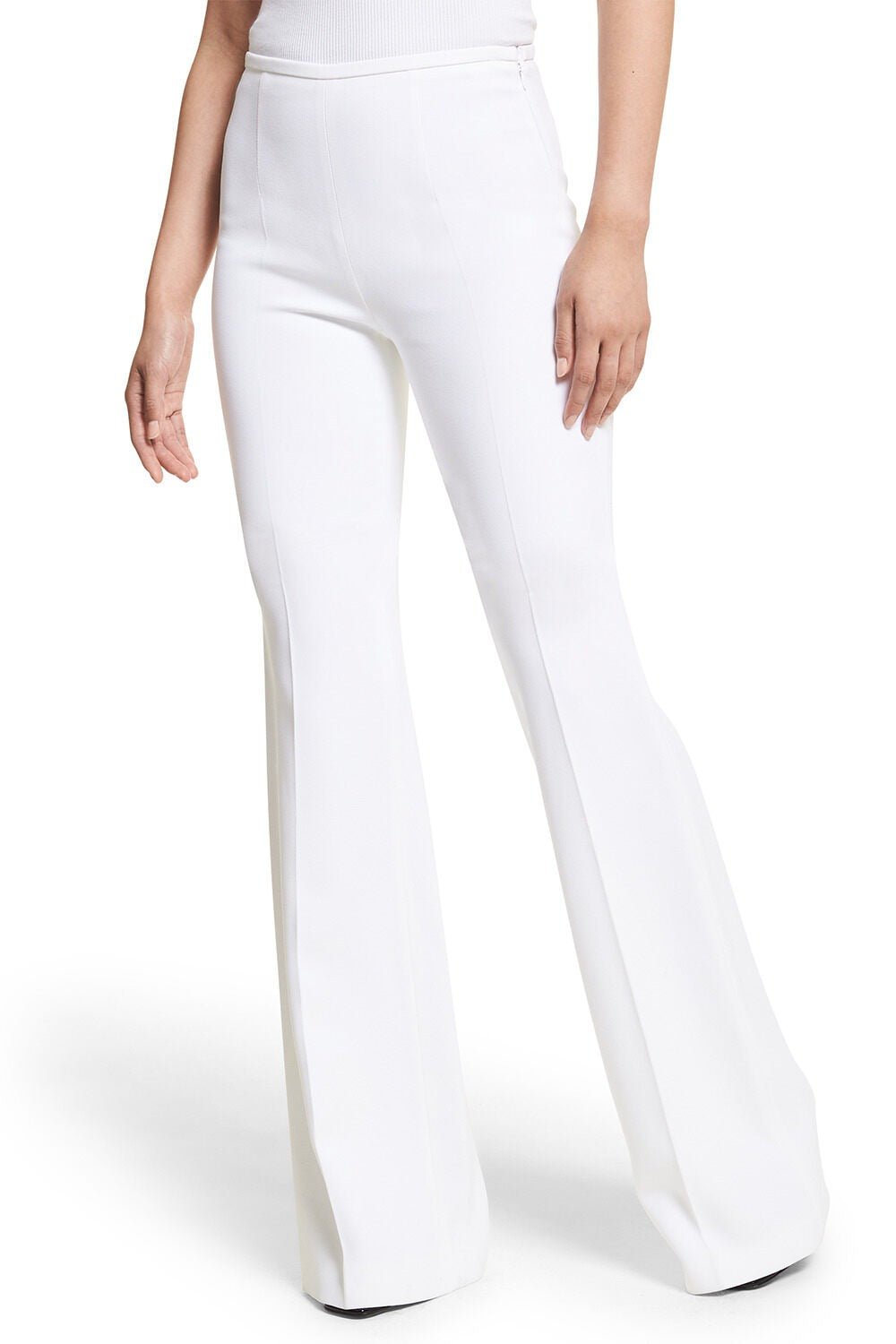 MICHAEL KORS COLLECTION-Brooke Pant - Optic White-