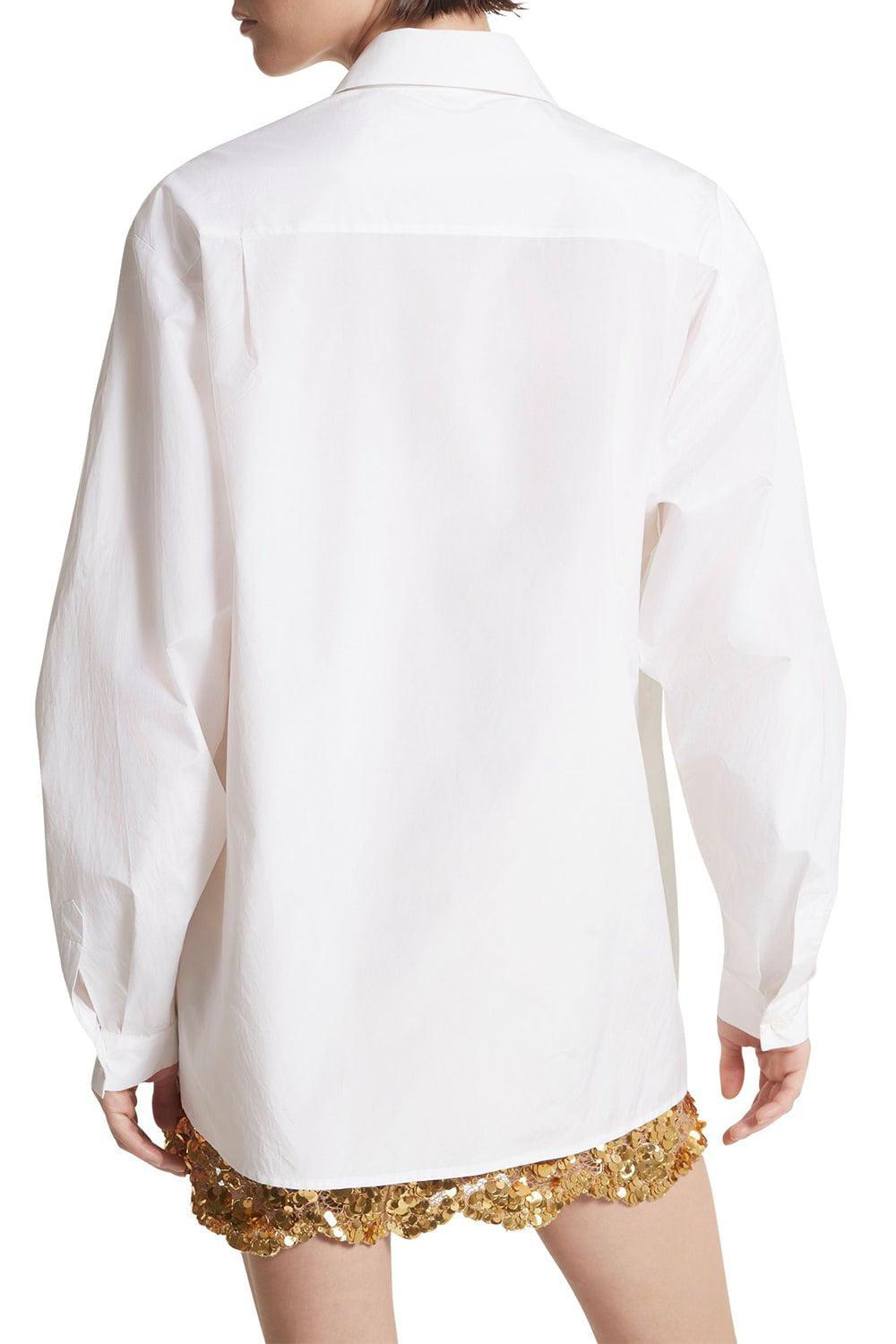 MICHAEL KORS COLLECTION-Boyfriend Shirt - Optic White-