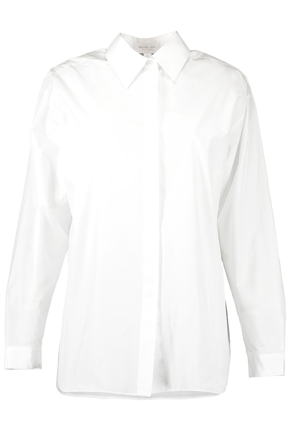 MICHAEL KORS COLLECTION-Boyfriend Shirt - Optic White-