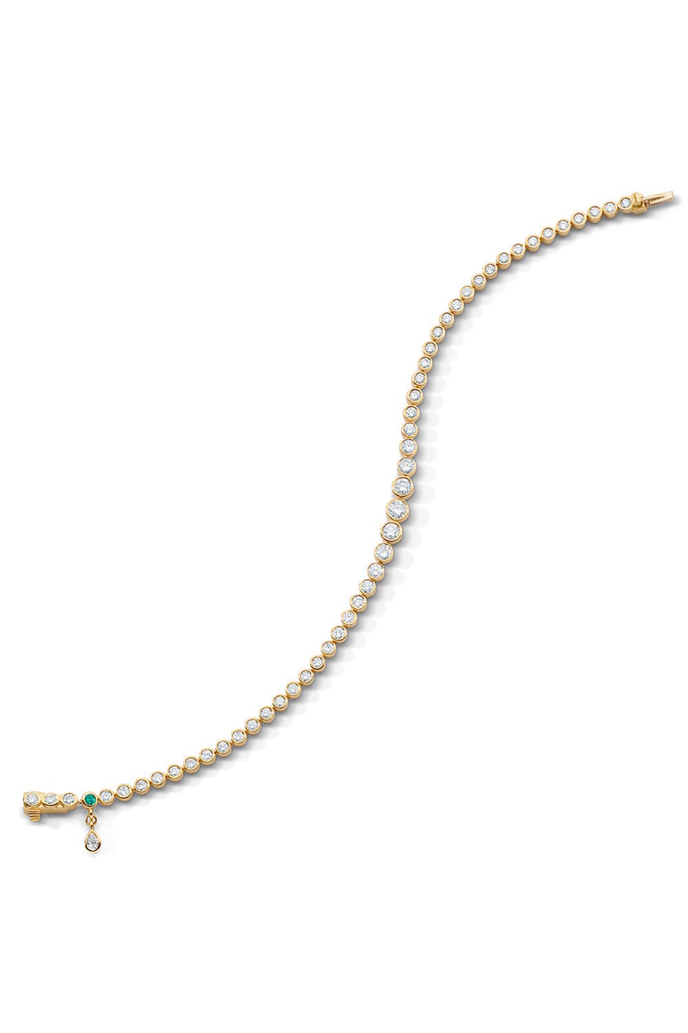 MONICA RICH KOSANN-Midi Graduated Tennis Bracelet-