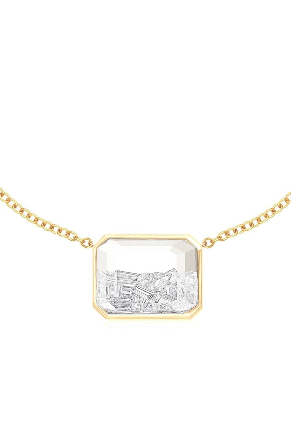 MORITZ GLIK-Esmeralda Diamond Shaker Pendant Necklace-