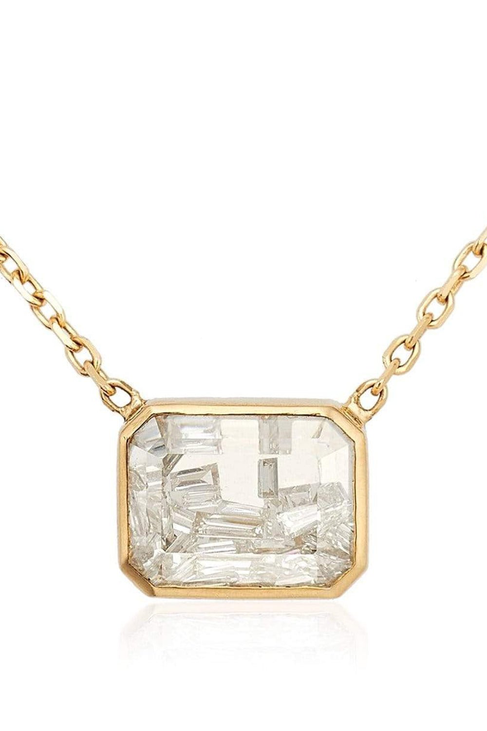 MORITZ GLIK-Esmeralda Diamond Shaker Pendant Necklace-