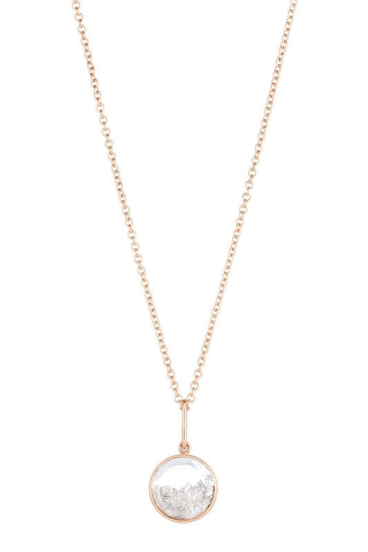 MORITZ GLIK-Core 12 Shaker Pendant Necklace-YELLOW GOLD