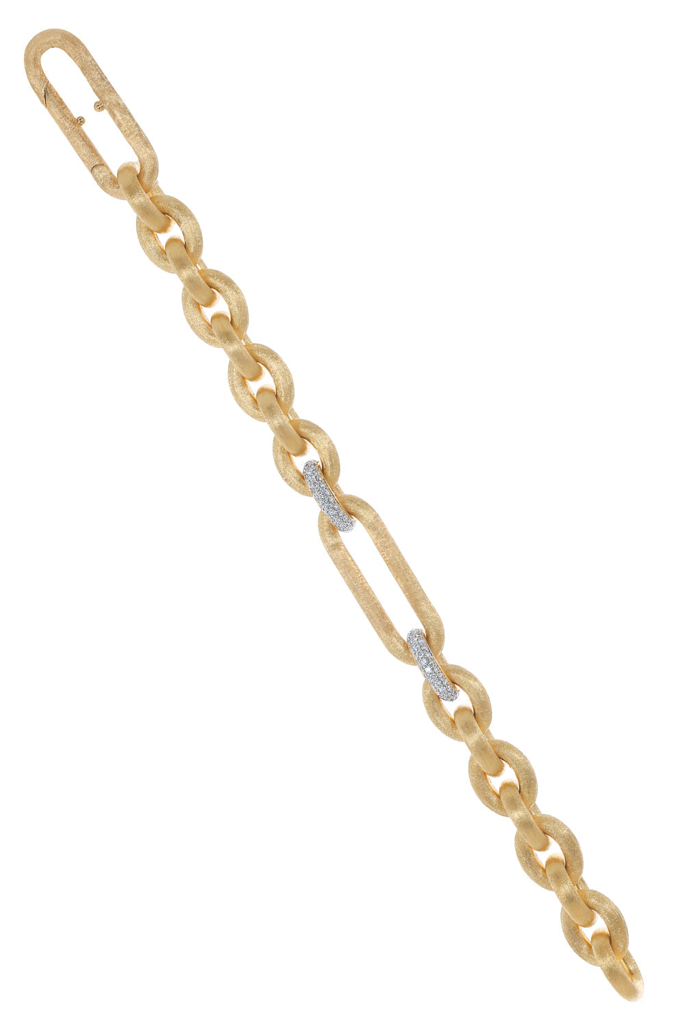 NANIS-Diamond Link Bracelet-YELLOW GOLD