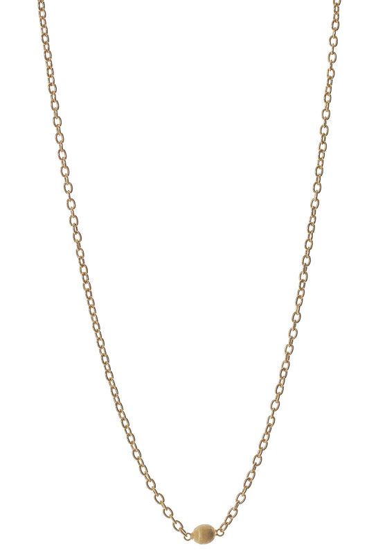 Long Chain "Boules" Necklace-YELLOW GOLD-JEWELRYFINE JEWELNECKLACE O-NANIS