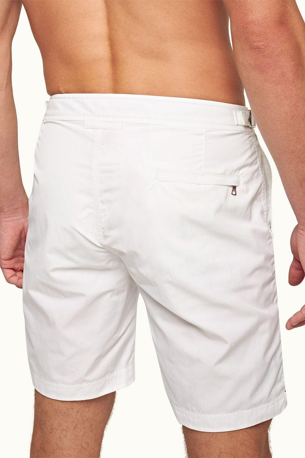 ORLEBAR BROWN-Dane Swim Shorts - White-