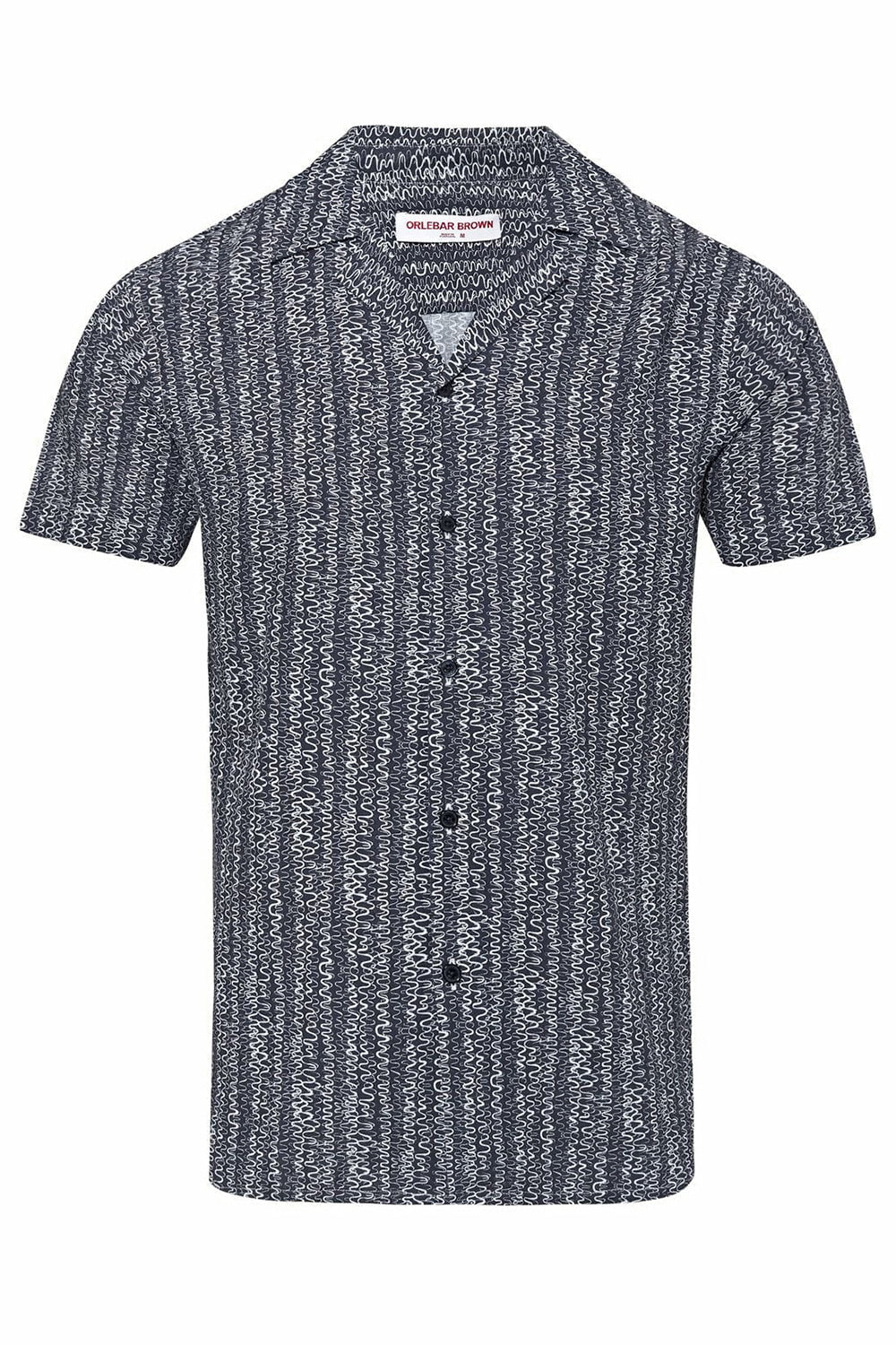 ORLEBAR BROWN-Travis Shirt - Midnight Navy-