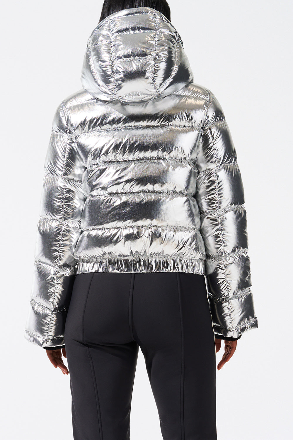 PERFECT MOMENT-Polar Flare Ski Jacket II - Silver Foil-