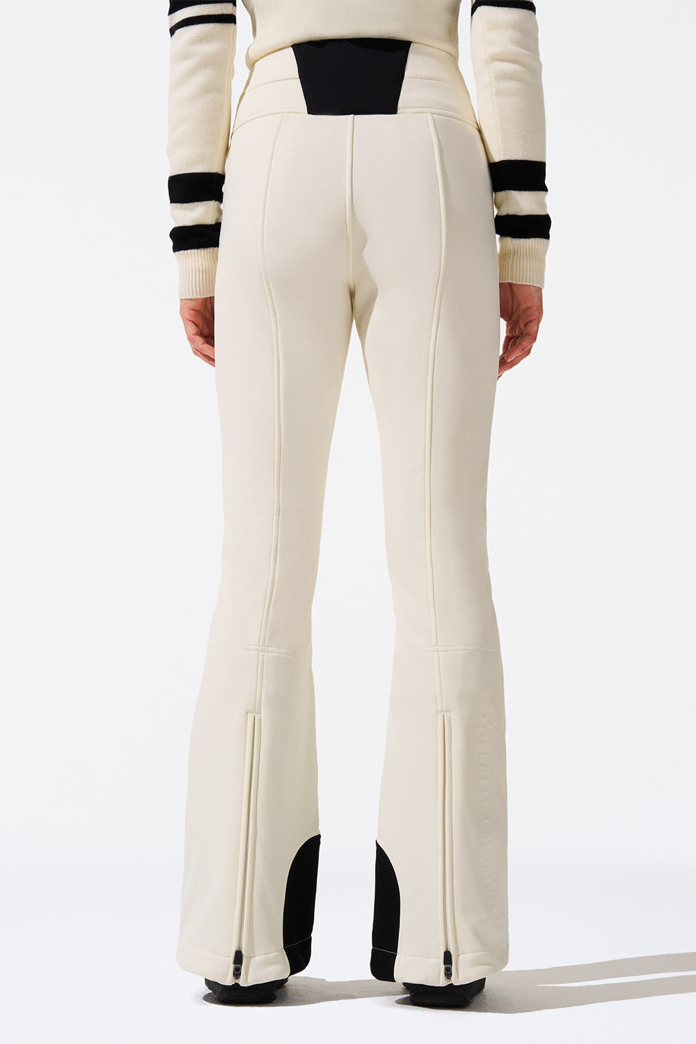 PERFECT MOMENT-Aurora Flare Ski Pant - Snow White-