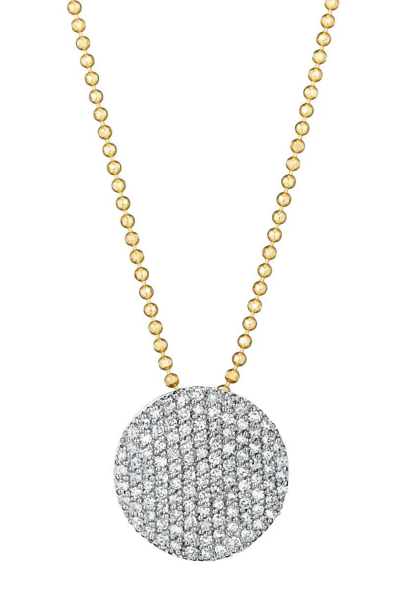 PHILLIPS HOUSE-Diamond Infinity Necklace-YELLOW GOLD