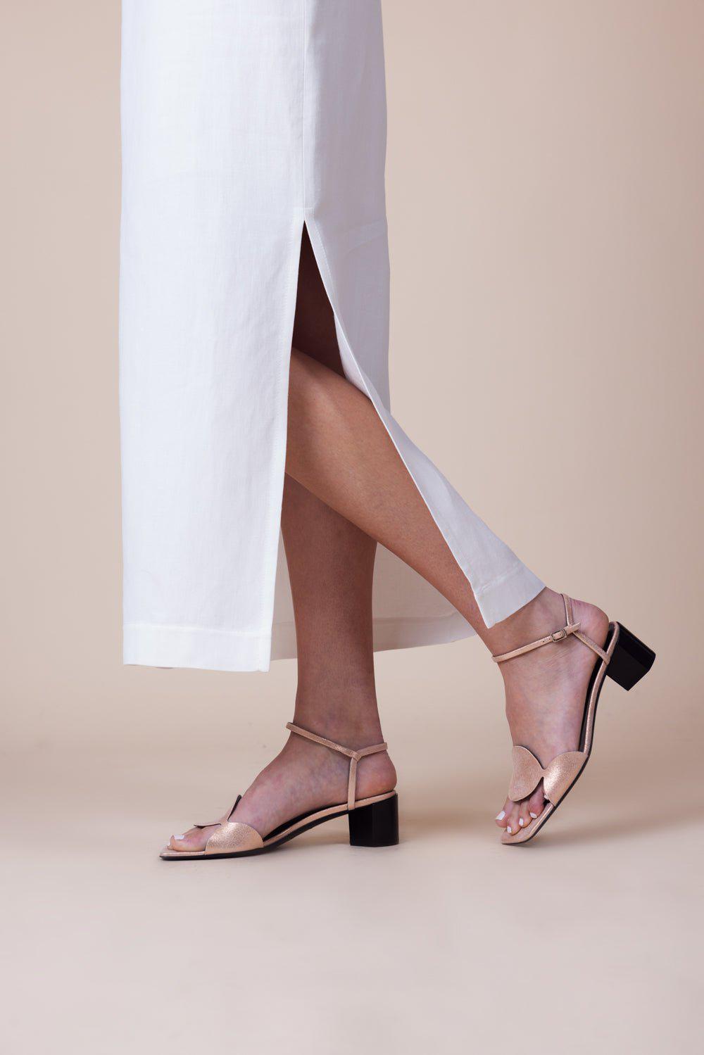 PIERRE HARDY-Bulles Sandal - Pink Gold-