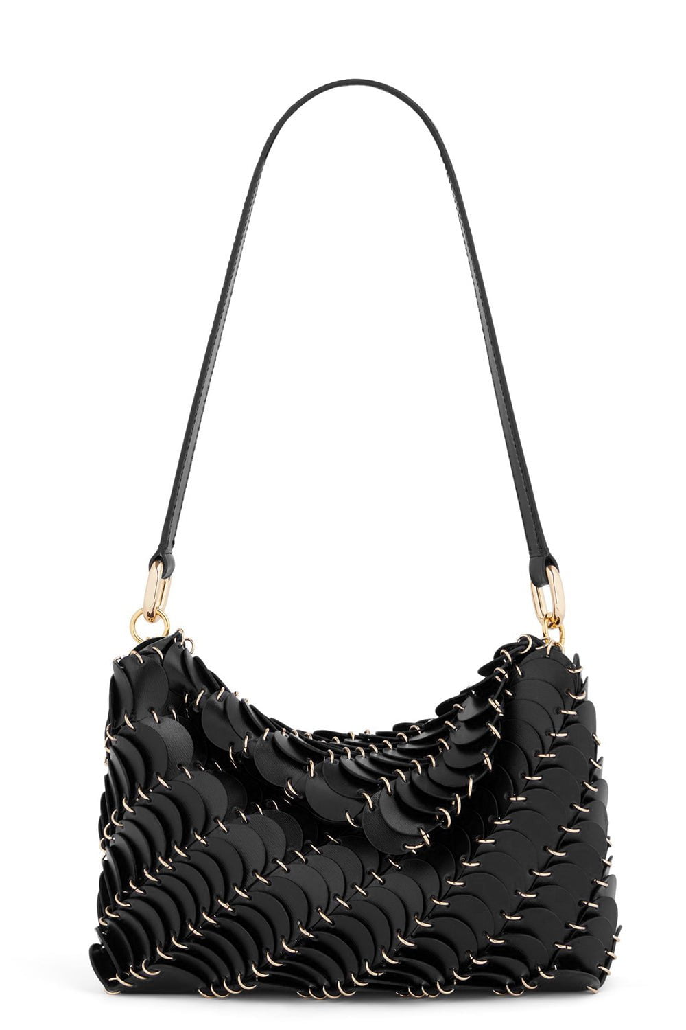 RABANNE-Paco Shoulder Bag-BLACK