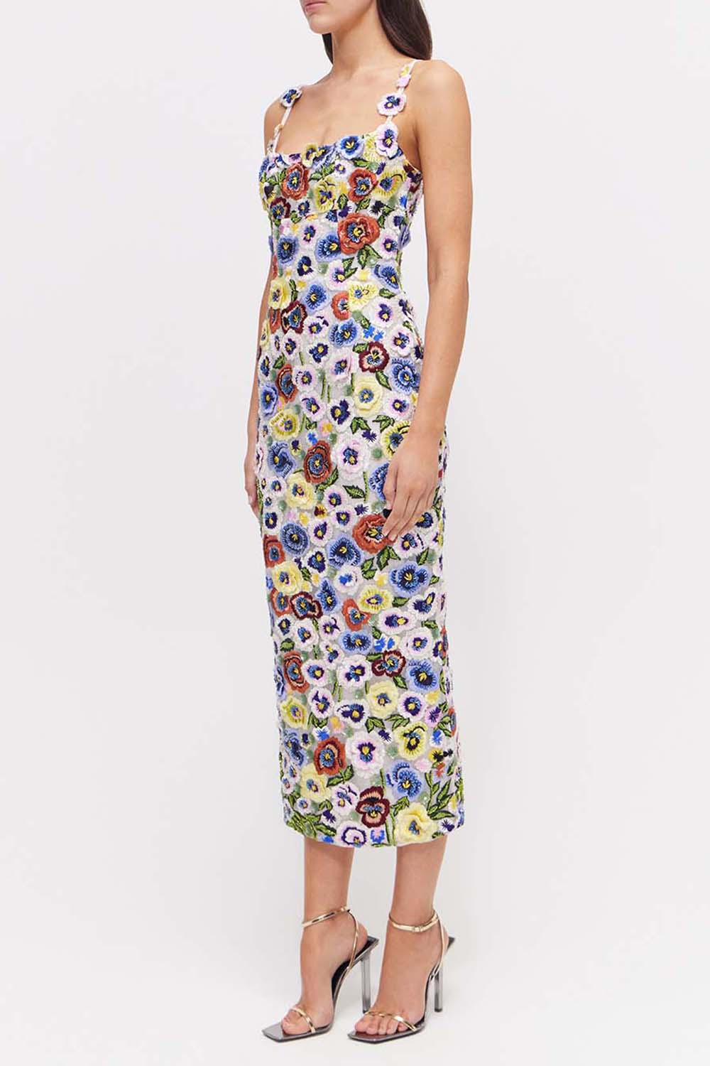 RACHEL GILBERT-Camden Midi Dress-