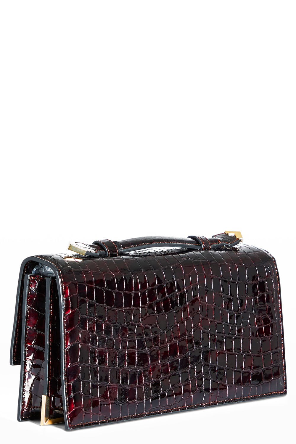 RETROFETE-Phoebe Clutch-BURGUNDY