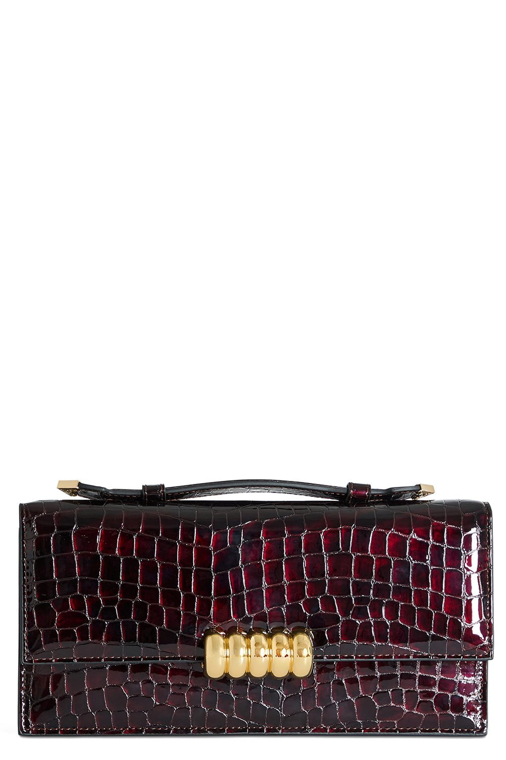 RETROFETE-Phoebe Clutch-BURGUNDY