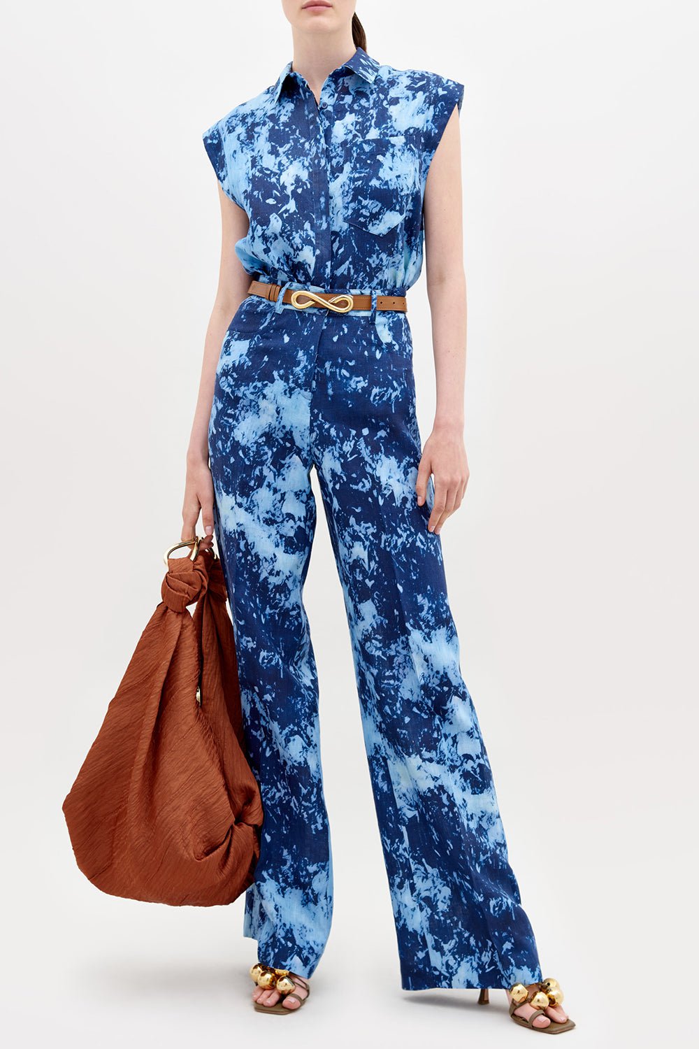 SILVIA TCHERASSI-Emine Wide Leg Pant-