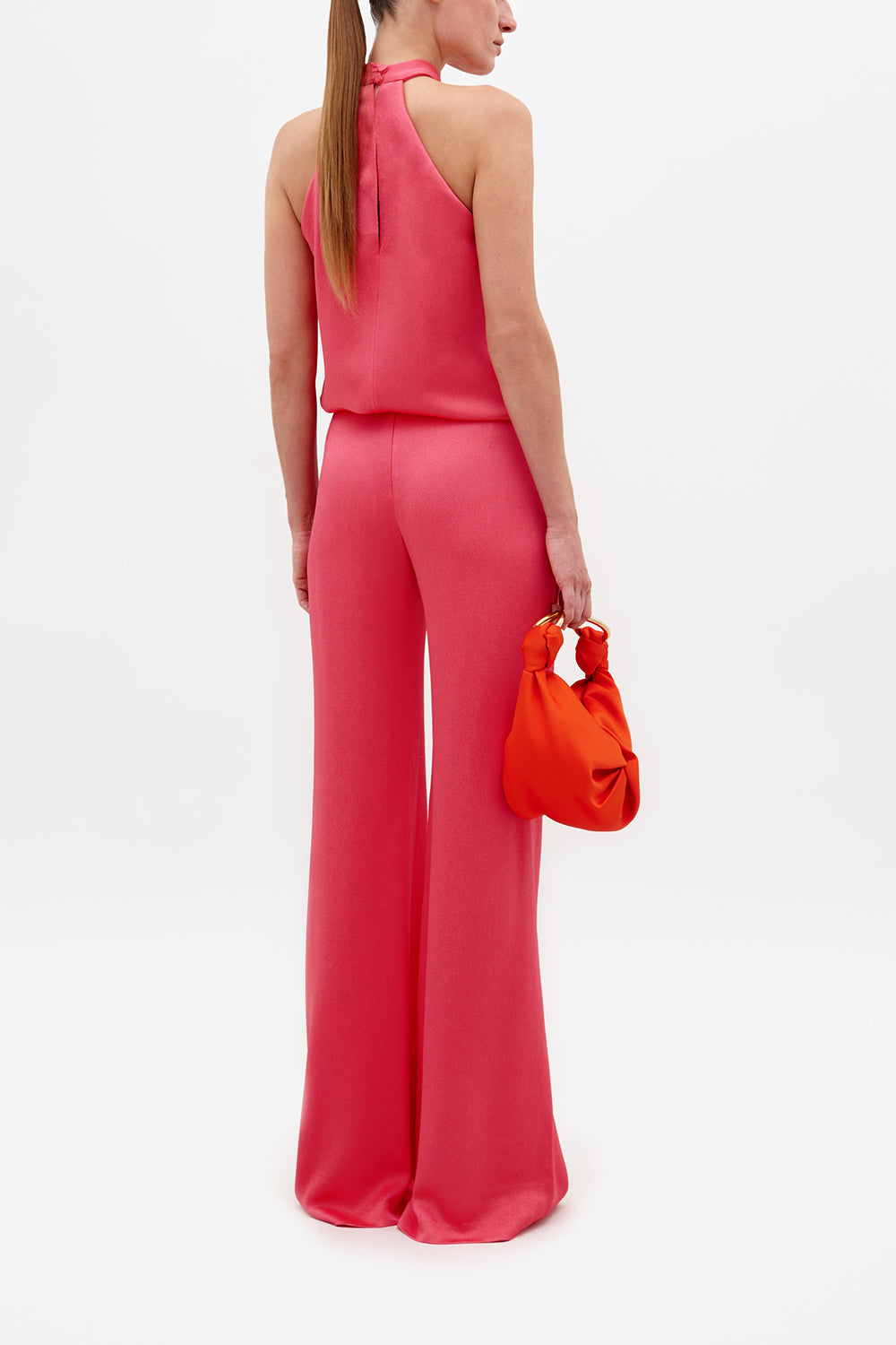 Palermo Pant - Peony-PEONY-XS-CLOTHINGPANTWIDE LEG-SILVIA TCHERASSI