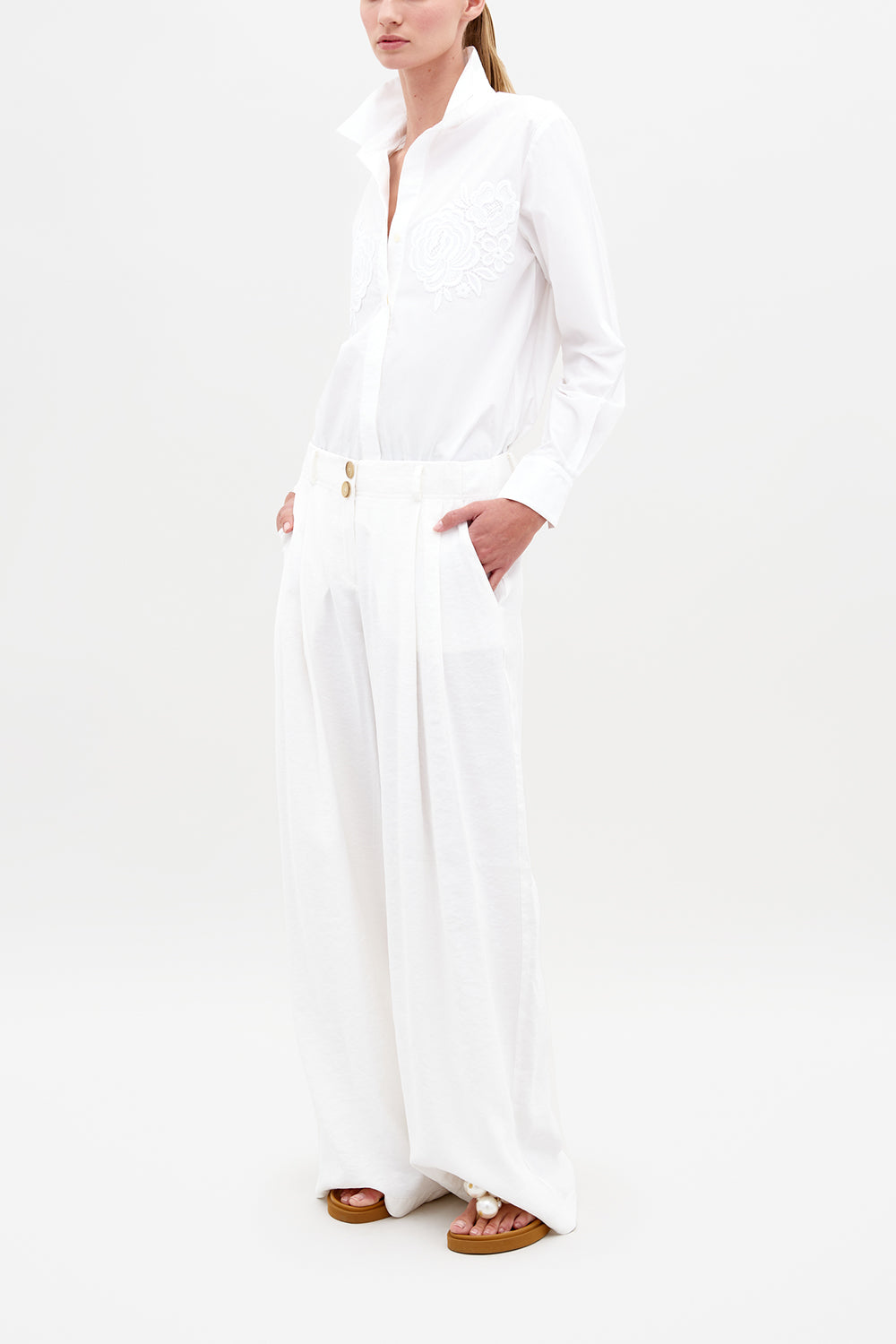 Raizel Blouse-WHITE-XS-CLOTHINGTOPBLOUSE-SILVIA TCHERASSI