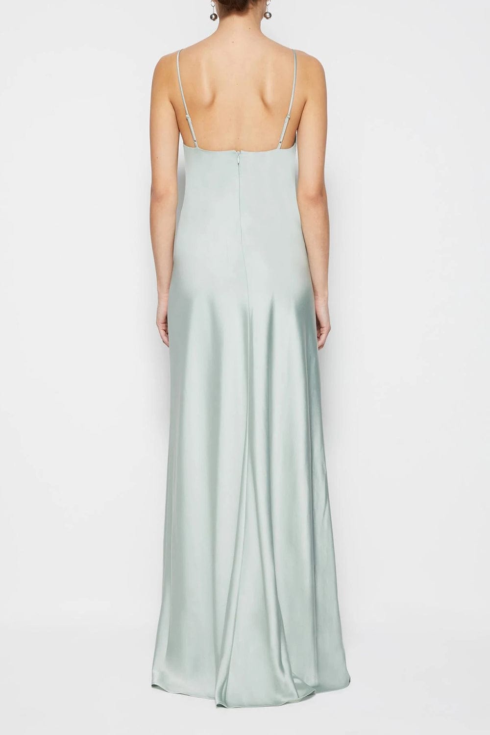 SIMKHAI-Finley Crepe Satin Gown-