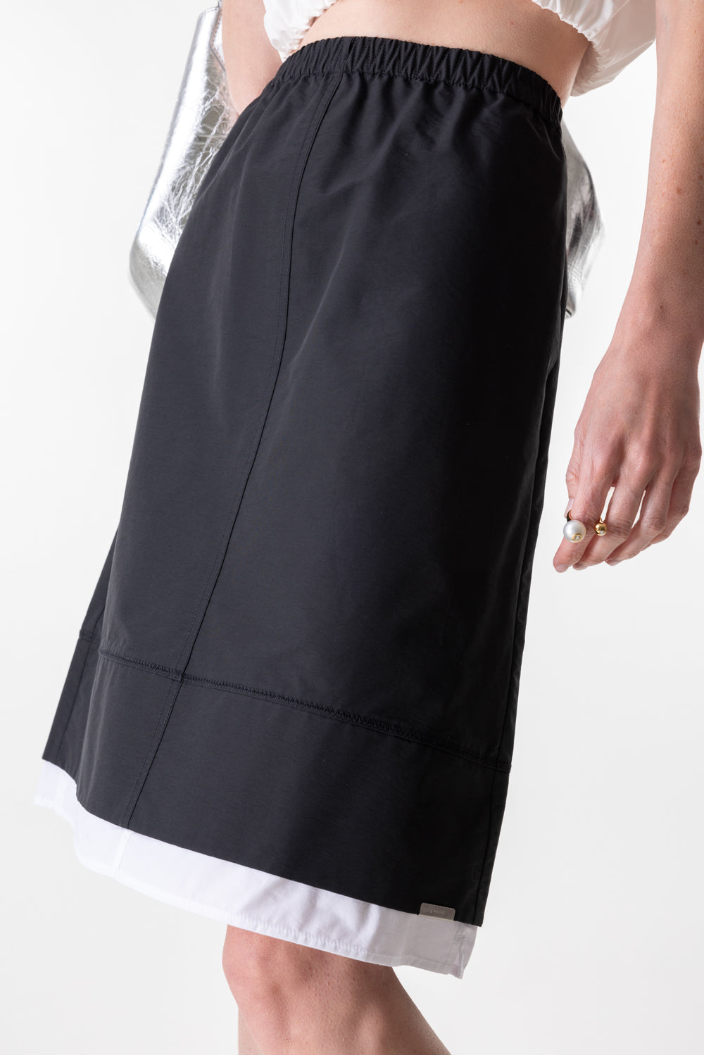 Aubria Skirt-BLK MULT-XS-CLOTHINGSKIRTKNEE LENGT-SIMKHAI