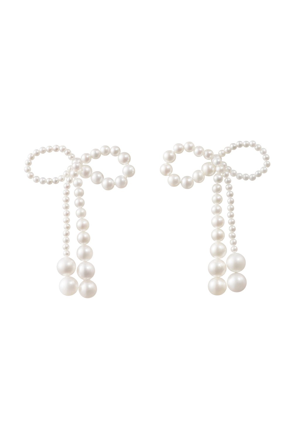 Grande Rosette De Perles Earrings