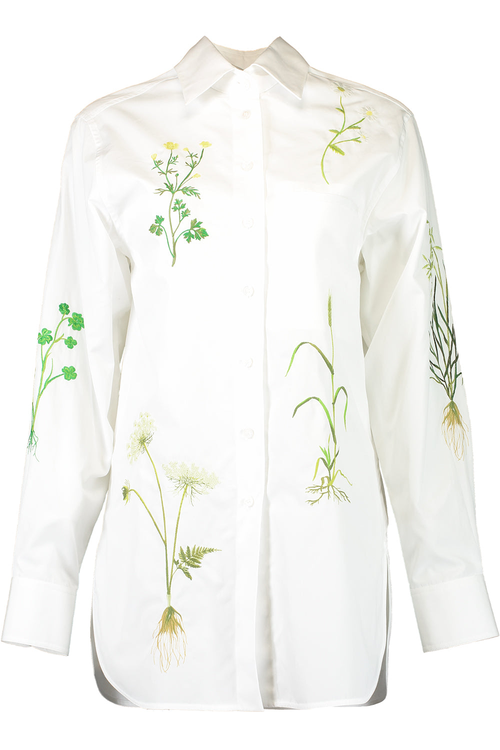 Long Sleeve Shirt-PURE WHT-34-CLOTHINGTOPBLOUSE-STELLA MCCARTNEY