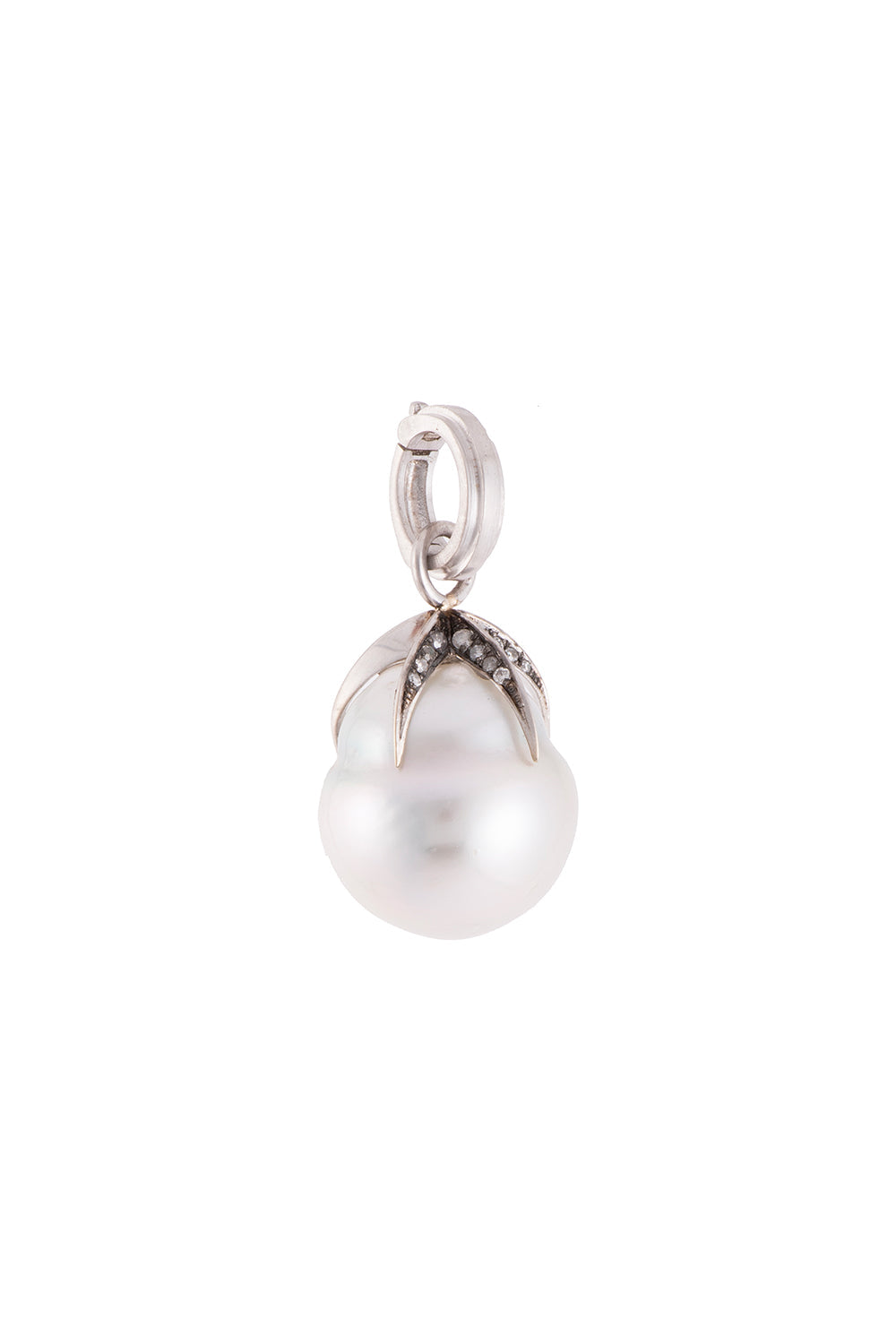 Pearl Pendant-WHITE GOLD-JEWELRYFINE JEWELPENDANT-SYLVA & CIE