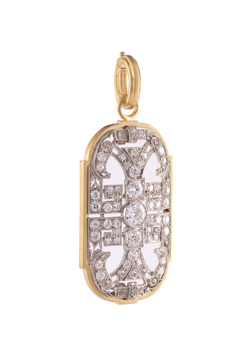 Fame And Fortune Pendant-YELLOW GOLD-JEWELRYFINE JEWELPENDANT-SYLVA & CIE