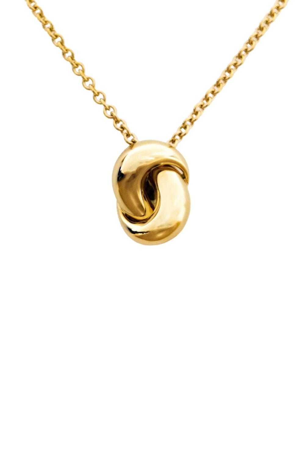 THE LOVE KNOT BY CORALIE-Love Knot Pendant Necklace-